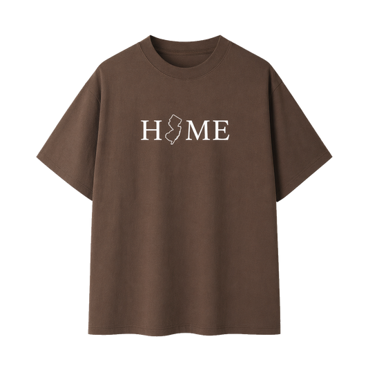 Collection 5 New Jersey Essential Cotton T-Shirt - Coffee front