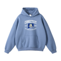 Collection 8 Connecticut Oversize Fleeced Hoodie - Medium Blue front