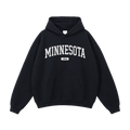 Collection 4 Minnesota Oversize Fleeced Hoodie - Black front