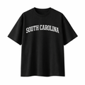 Collection 1 South Carolina Essential Cotton T-Shirt - Black front