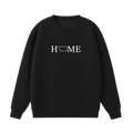 Collection 5 Montana Essential Heavyweight Crewneck Sweatshirt - Black front