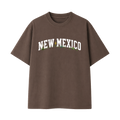 Collection 10 New Mexico Essential Cotton T-Shirt - Coffee front