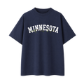 Collection 10 Minnesota Essential Cotton T-Shirt - Navy Blue front