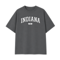 Collection 4 Indiana Essential Cotton T-Shirt - Dark Gray front