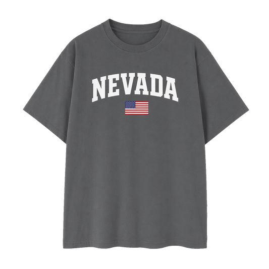 Collection 2 Nevada Essential Cotton T-Shirt - Dark Gray front