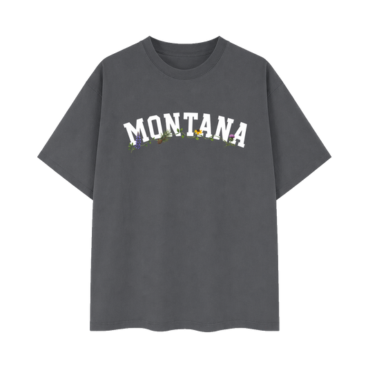 Collection 10 Montana Essential Cotton T-Shirt - Dark Gray front