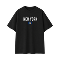 Collection 7 New York Essential Cotton T-Shirt - Black front