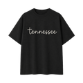 Collection 3 Tennessee Essential Cotton T-Shirt - Black front