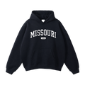 Collection 4 Missouri Oversize Fleeced Hoodie - Black front