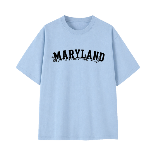Collection 10 Maryland Essential Cotton T-Shirt - Light Blue front