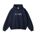 Collection 5 Rhode Island Oversize Fleeced Hoodie - Navy Blue front