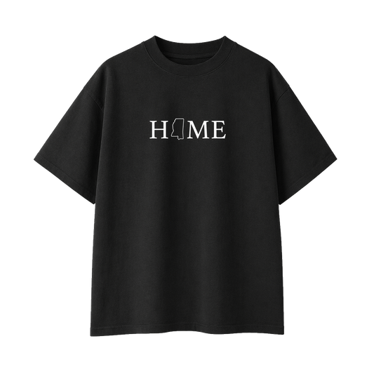 Collection 5 Mississippi Essential Cotton T-Shirt - Black front