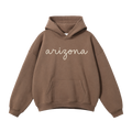 Collection 3 Arizona Oversize Fleeced Hoodie - Brown front