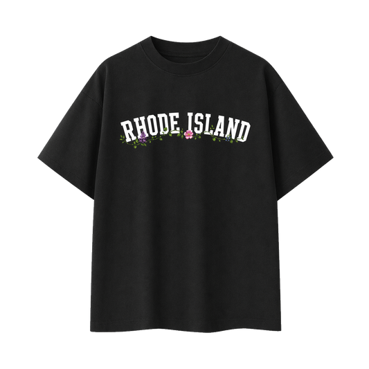 Collection 10 Rhode Island Essential Cotton T-Shirt - Black front