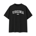 Collection 4 Virginia Essential Cotton T-Shirt - Black front