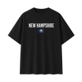 Collection 7 New Hampshire Essential Cotton T-Shirt - Black front
