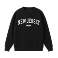 Collection 4 New Jersey Essential Heavyweight Crewneck Sweatshirt - Black front