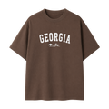 Collection 9 Georgia Essential Cotton T-Shirt - Coffee front