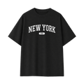 Collection 4 New York Essential Cotton T-Shirt - Black front