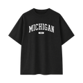 Collection 4 Michigan Essential Cotton T-Shirt - Black front