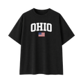Collection 2 Ohio Essential Cotton T-Shirt - Black front