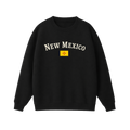 Collection 6 New Mexico Essential Heavyweight Crewneck Sweatshirt - Black front