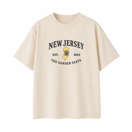 Collection 8 New Jersey Essential Cotton T-Shirt - Apricot front