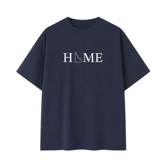 Collection 5 Idaho Essential Cotton T-Shirt - Navy Blue front