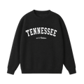 Collection 9 Tennessee Essential Heavyweight Crewneck Sweatshirt - Black front