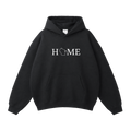 Collection 5 Wisconsin Oversize Fleeced Hoodie - Black front