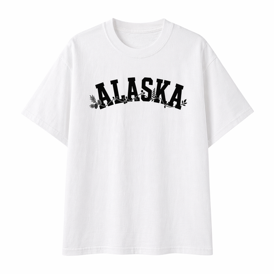 Collection 10 Alaska Essential Cotton T-Shirt - White front