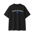 Collection 6 South Carolina Essential Cotton T-Shirt - Black front