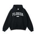 Collection 4 Florida Oversize Fleeced Hoodie - Black front