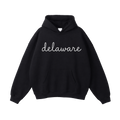 Collection 3 Delaware Oversize Fleeced Hoodie - Black front