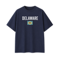 Collection 7 Delaware Essential Cotton T-Shirt - Navy Blue front