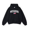 Collection 2 Missouri Oversize Fleeced Hoodie - Black front