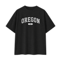 Collection 4 Oregon Essential Cotton T-Shirt - Black front