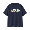 Collection 10 Hawaii Essential Cotton T-Shirt - Navy Blue front