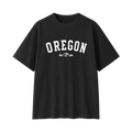 Collection 9 Oregon Essential Cotton T-Shirt - Black front
