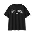 Collection 4 South Dakota Essential Cotton T-Shirt - Black front