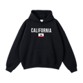 Collection 7 California Oversize Fleeced Hoodie - Black front