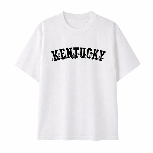 Collection 10 Kentucky Essential Cotton T-Shirt - White front