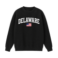 Collection 2 Delaware Essential Heavyweight Crewneck Sweatshirt - Black front