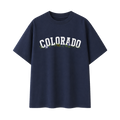 Collection 10 Colorado Essential Cotton T-Shirt - Navy Blue front