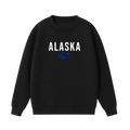 Collection 7 Alaska Essential Heavyweight Crewneck Sweatshirt - Black front