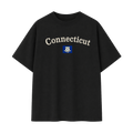 Collection 6 Connecticut Essential Cotton T-Shirt - Black front