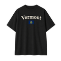 Collection 6 Vermont Essential Cotton T-Shirt - Black front