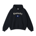 Collection 6 Kentucky Oversize Fleeced Hoodie - Black front