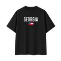 Collection 7 Georgia Essential Cotton T-Shirt - Black front