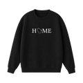 Collection 5 Wisconsin Essential Heavyweight Crewneck Sweatshirt - Black front